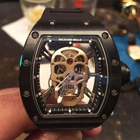 richard mille skeleton watch|richard mille totenkopf.